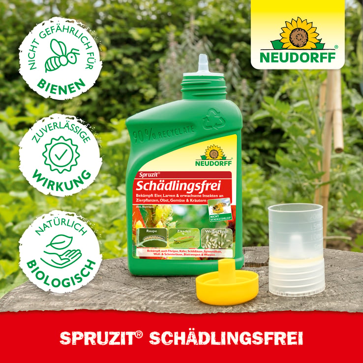 Neudorff Spruzit Schadlingsfrei Beipackzettel