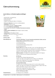 Azet Zitrus- & MediterranpflanzenDünger