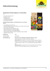 NeudoHum Mediterranpflanzen- und PalmenErde