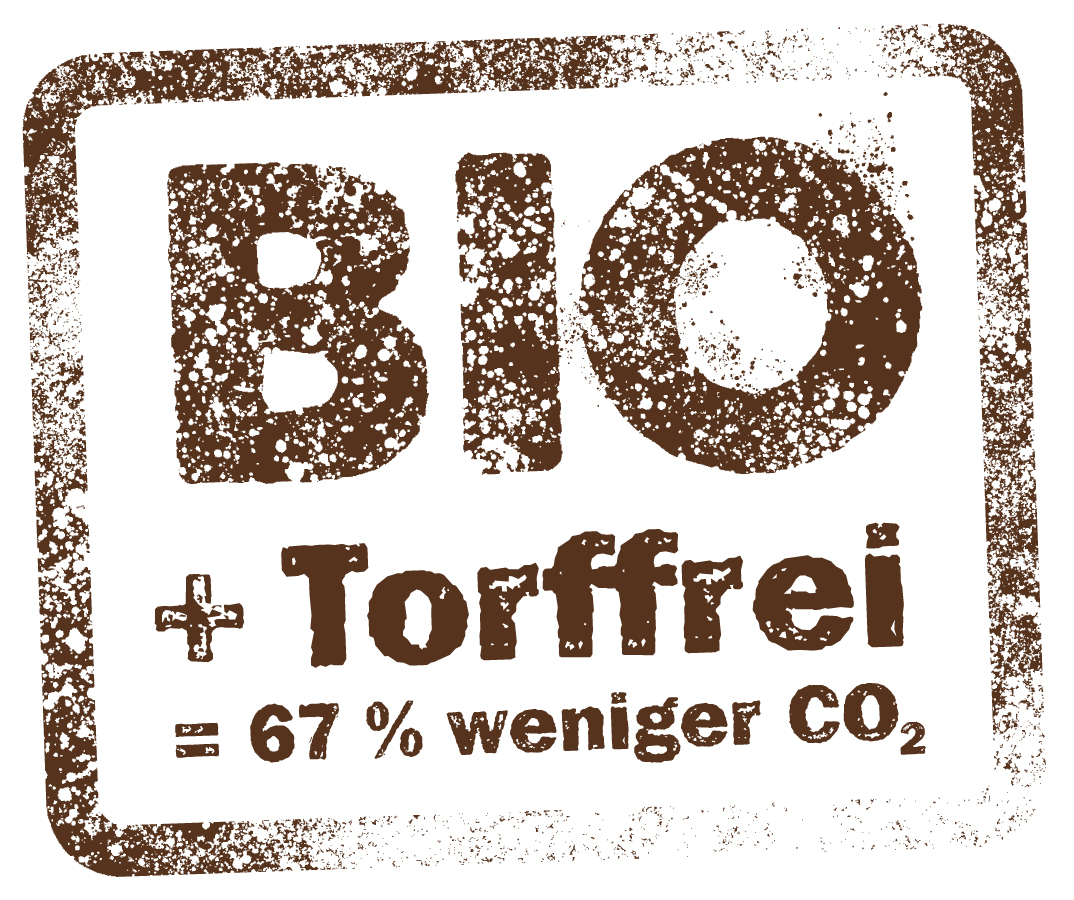 Die NeudoHum BlumenErde: Bio + Torffrei = 67% weniger CO2